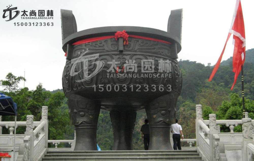 铸铜雕塑，尊龙凯时人生就是搏园林