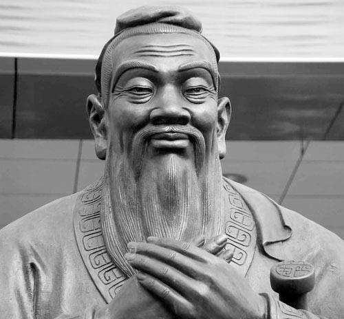 5米孔子雕像-学？鬃拥袼-校园文化孔圣人雕像